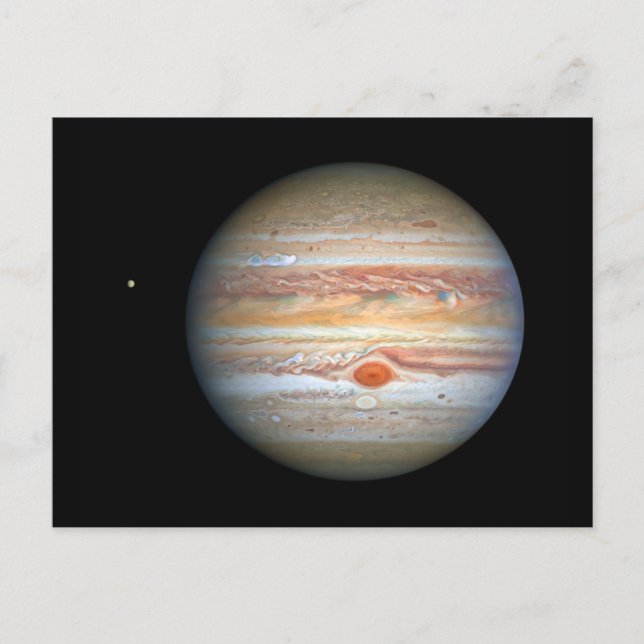 Jupiter and Europa Postcard (Front)