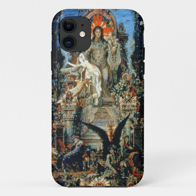 Jupiter and Semele, 1894-95 (oil on canvas) Case-Mate iPhone Case (Back)