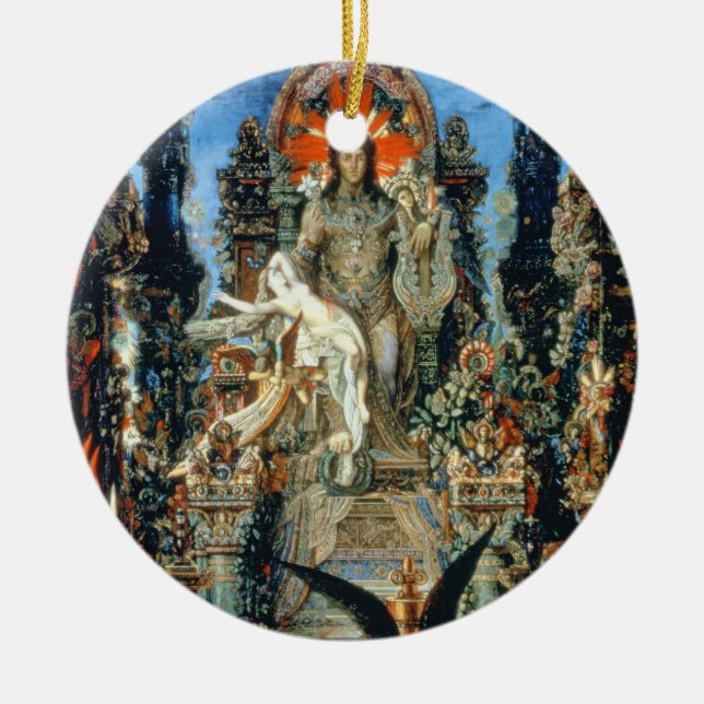 Jupiter and Semele, 1894-95 (oil on canvas) Ceramic Ornament (Front)