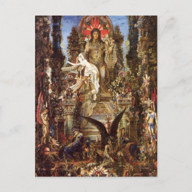 Jupiter and Semele Postcard (Front)