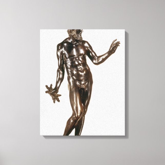 Jupiter (bronze) canvas print (Front)
