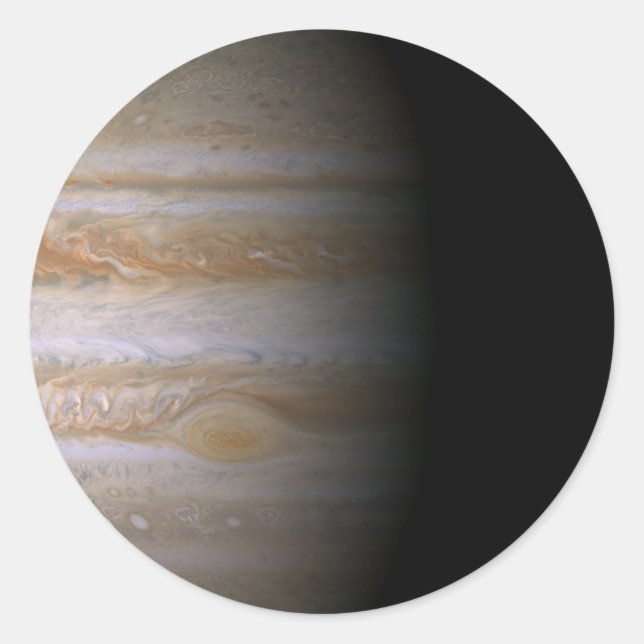Jupiter Classic Round Sticker (Front)
