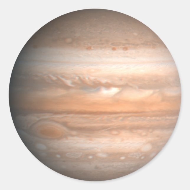 Jupiter Classic Round Sticker (Front)