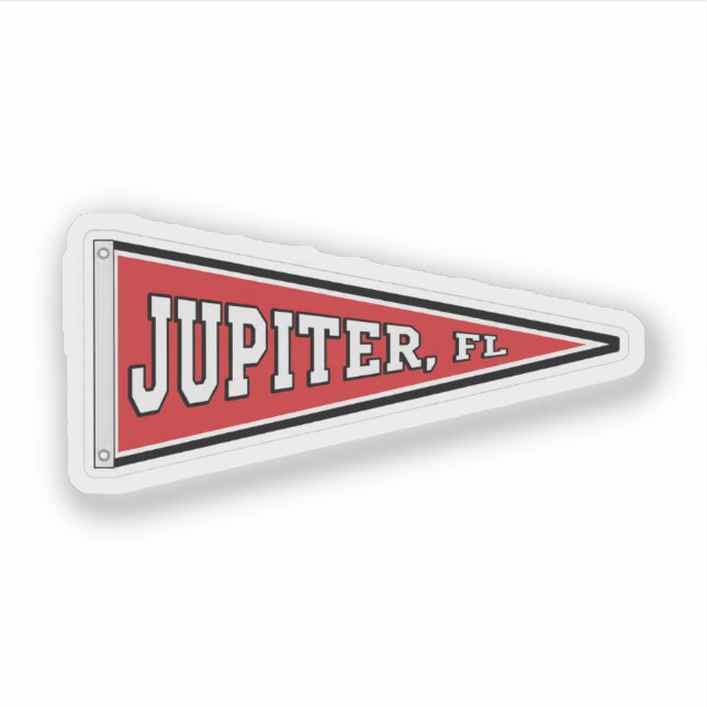Jupiter, Florida pennant (Front)