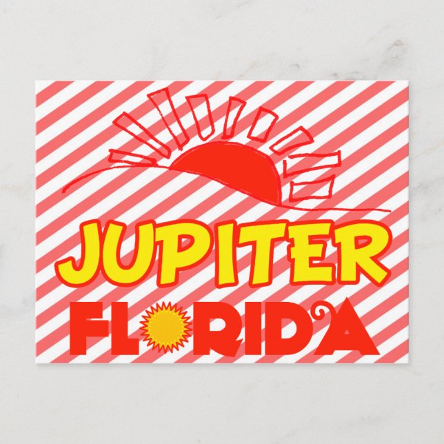 Jupiter, Florida Postcard (Front)