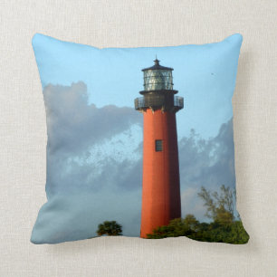 Jupiter Florida Throw Pillow