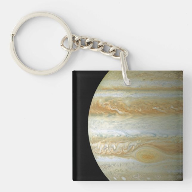 Jupiter Hemisphere Keychain (Front)
