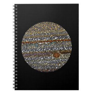 Jupiter In Dots Notebook