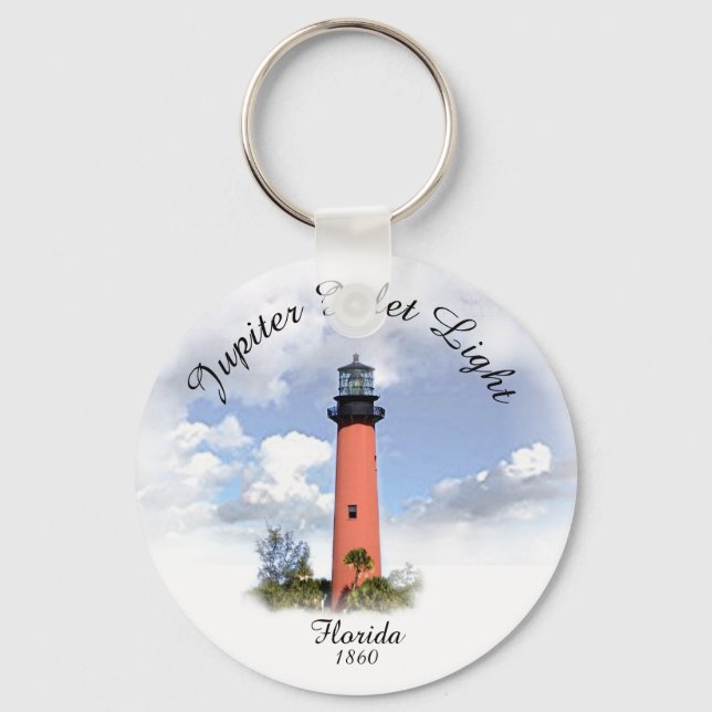 JUPITER INLET LIGHT KEYCHAIN (Front)