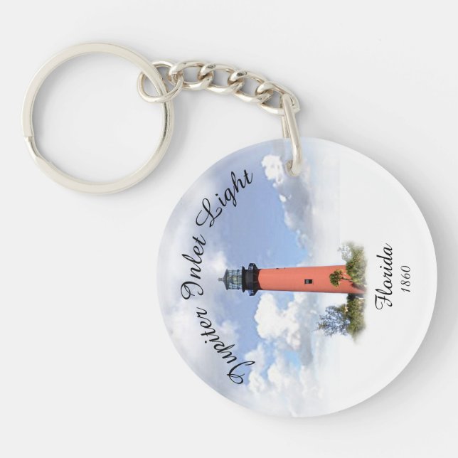 JUPITER INLET LIGHT  o Keychain (Front)