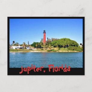 Jupiter Inlet Lighthouse in Jupiter, Florida Postcard