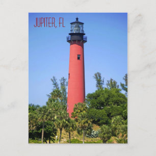 Jupiter Inlet Lighthouse, Jupiter, Florida Postcard