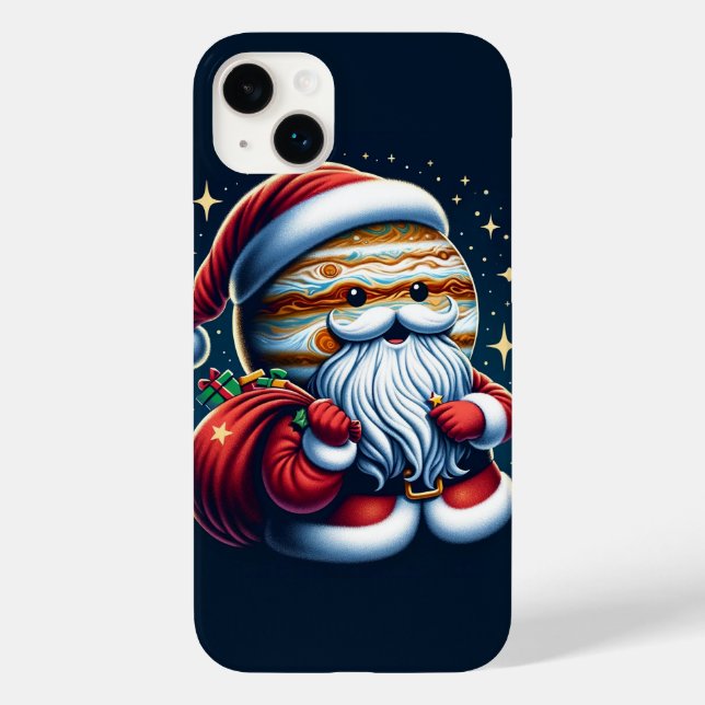 Jupiter Jolly Old St. Nick Santa Claus Astrology Case-Mate iPhone Case (Back)