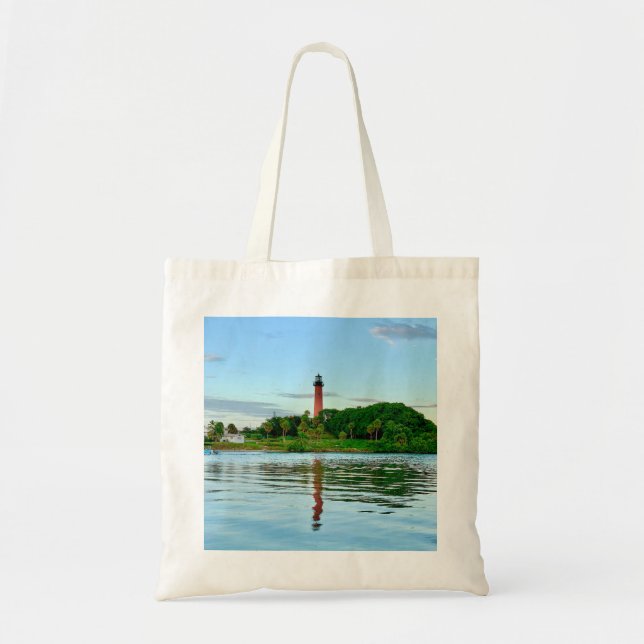 Jupiter Lighthouse Tote Bag (Front)