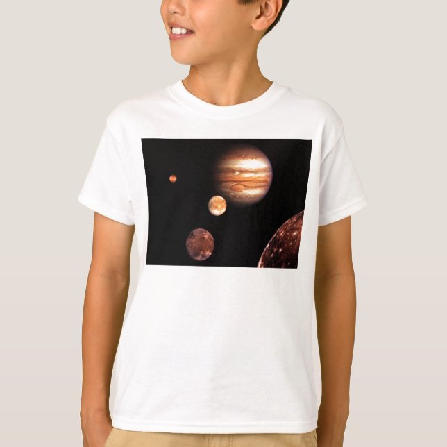 Jupiter Moons Kids Toddler & Infant Clothes T-Shirt (Front)