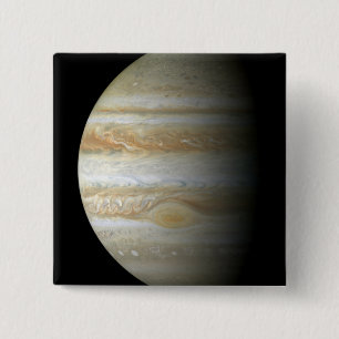 Jupiter mosiac 2 inch square button