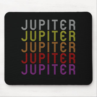 Jupiter Planet Retro Vintage Astronomy T-Shirt Mouse Pad