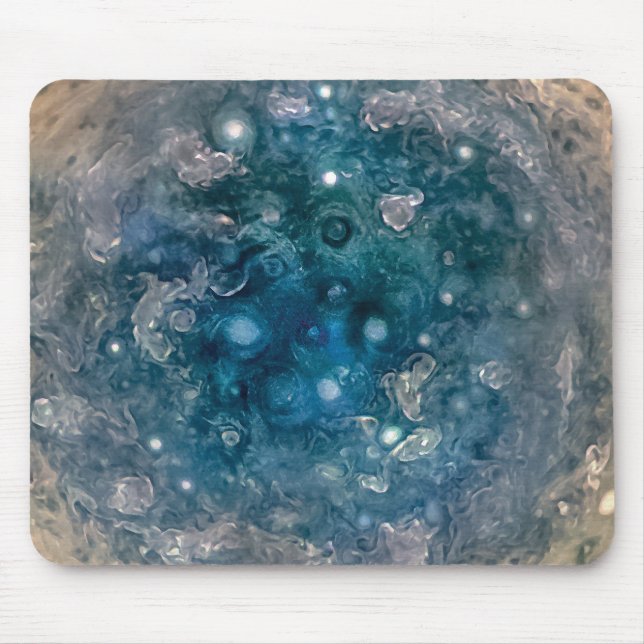 JUPITER’S SOUTH POLE  MOUSE PAD (Front)