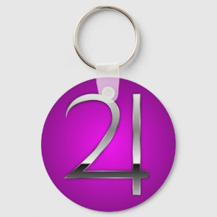 Jupiter symbol keychain