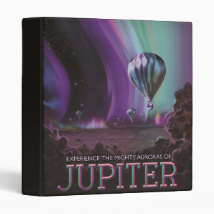 Jupiter Travel by Hot Air Balloon Bighty Auroras Binder