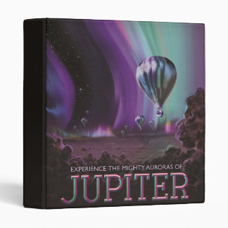 Jupiter Travel by Hot Air Balloon Bighty Auroras Binder