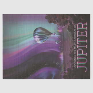 Jupiter Travel by Hot Air Balloon Bighty Auroras Tissue Paper