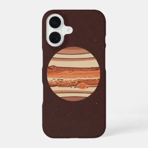 Jupiter Vintage Stylisé iPhone 16 Case