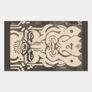 Jupiter Zeus King of Gods Greek Mythology Black Sticker