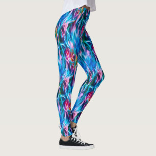Jupiterian Night Flora at Twilight Leggings
