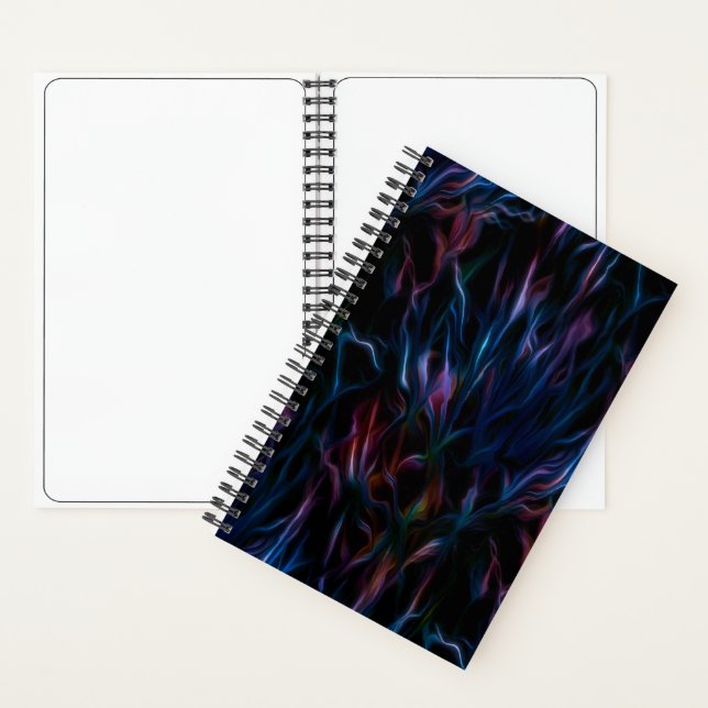 Jupiterian Night Flora Notebook (Inside)