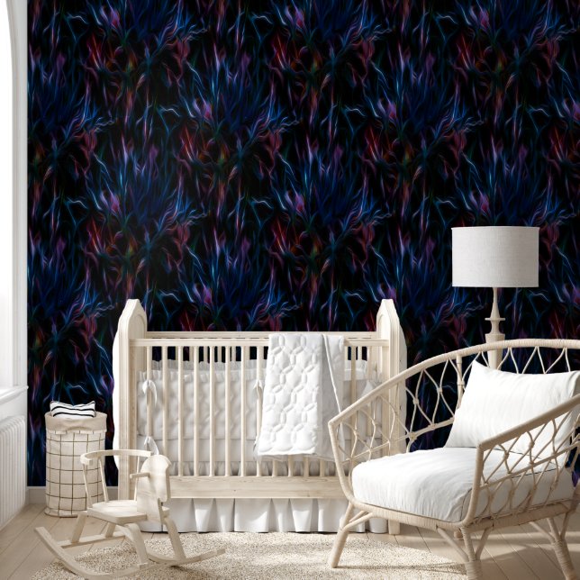 Jupiterian Night Flora Wallpaper (Kids)