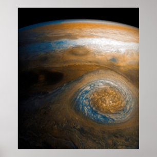 Jupiter's Great Red Spot from Junocam (2017) Poster