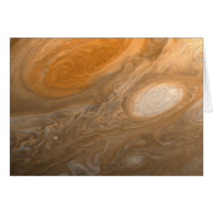 Jupiter's Great Red Spot from Voyager 1 Card
