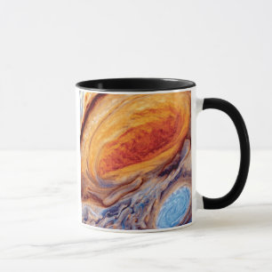 Jupiter's Great Red Spot - NASA Voyager Photo Mug