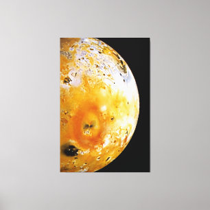 Jupiter's Moon Io Canvas Print