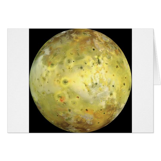Jupiter's Moon Io Card