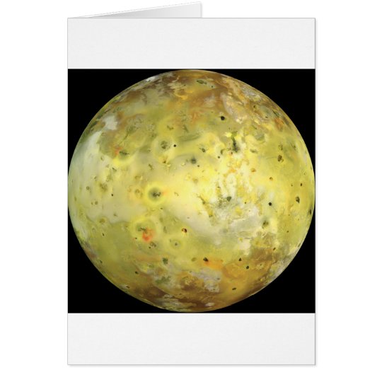 Jupiter's Moon Io Card