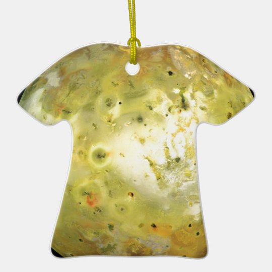 Jupiter's Moon Io Ceramic Ornament