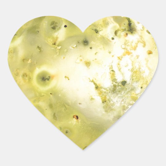 Jupiter's Moon Io Heart Sticker