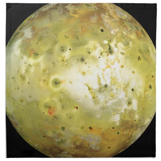 Jupiter's Moon Io Napkin