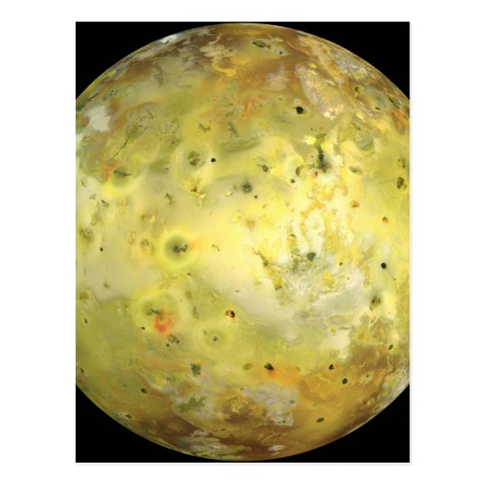 Jupiter's Moon Io Postcard