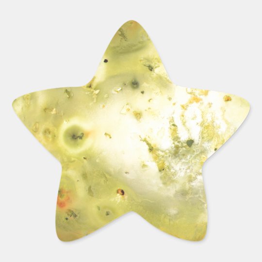 Jupiter's Moon Io Star Sticker