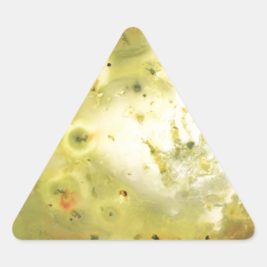 Jupiter's Moon Io Triangle Sticker
