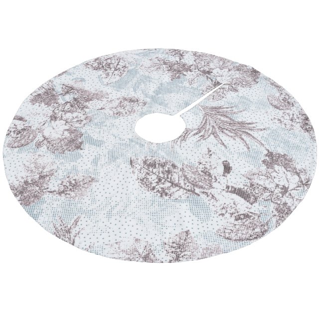 Jupon De Sapin En Molleton Jupe arborescente (Angle)