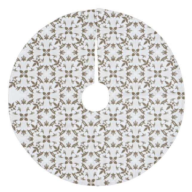 Jupon De Sapin En Molleton Jupe arborescente (Devant)