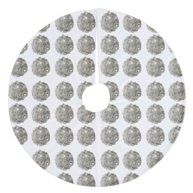 Jupon De Sapin En Molleton Jupe d'arbre à bijoux (Devant)