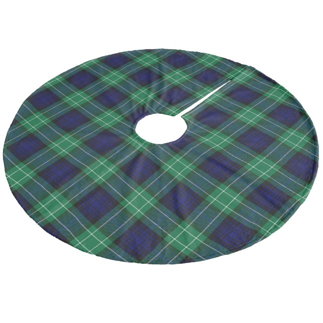 Jupon De Sapin En Molleton Jupe d'arbre de Noël Abercrombie (Angle)