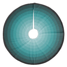 Jupe d'arbre de sucrerie de Noël de turquoise par