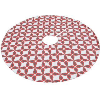 Jupon De Sapin En Molleton Modern cute cardinal Christmas