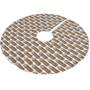 Jupon De Sapin En Polyester Brossé Alimentation italienne Pâtisserie Chocolat Chip Ca